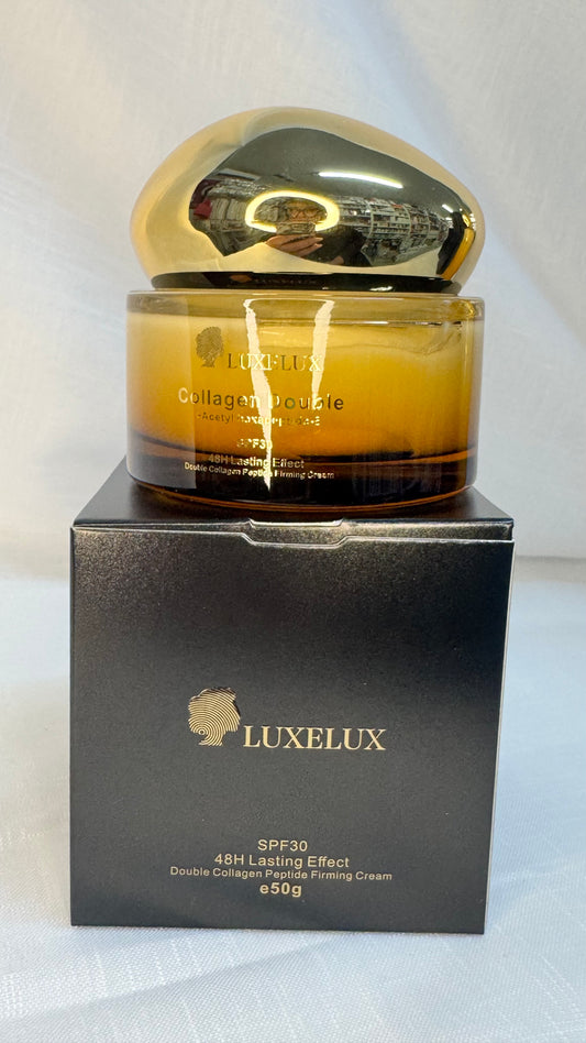 Luxelux Collagen Double krem ujędrniający z peptydami 50 g