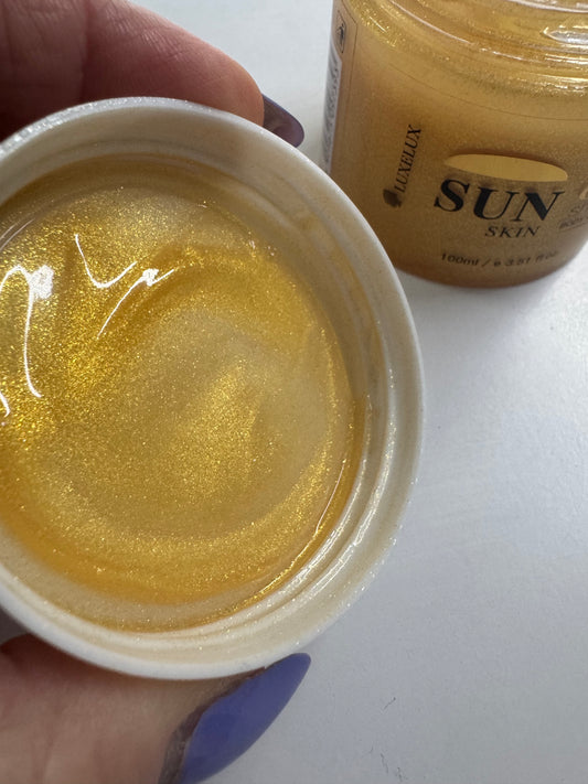 Gold Shimmer Sun Skin