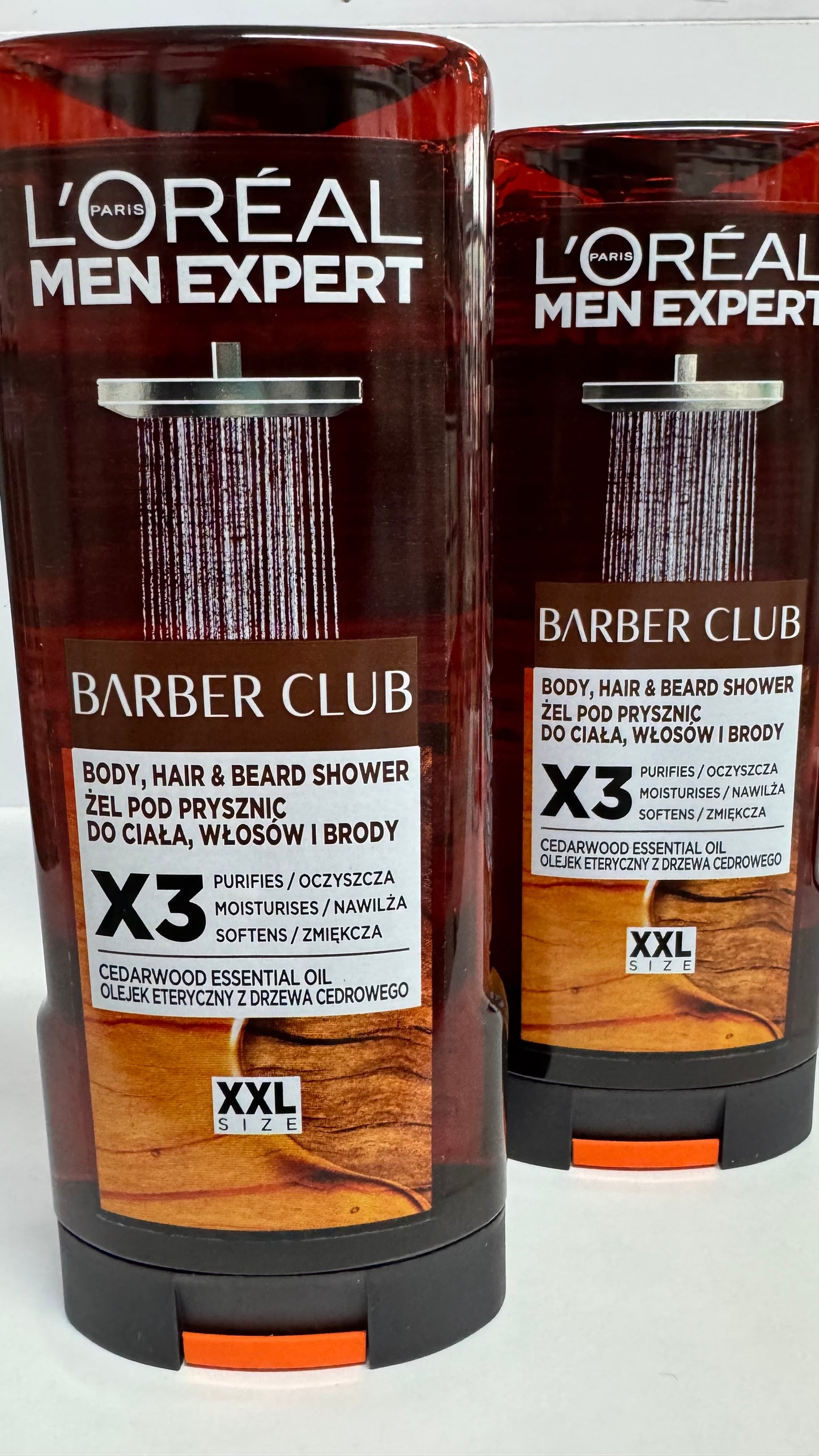 L’Oreal Barber Club żel pod prysznic do ciała i brody dla mężczyzn 400 ml