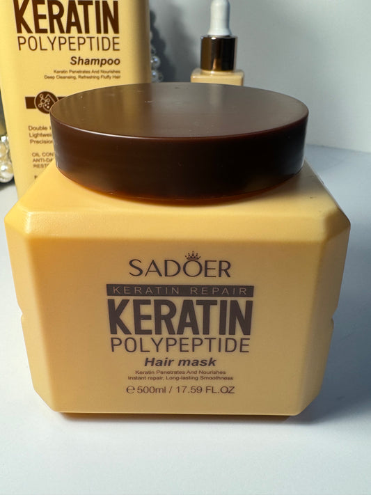 Sadoer Keratin polypeptide mask