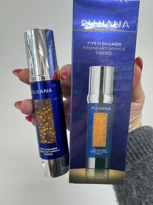 Pujiana luksusowa esencja z kolagenem typu III