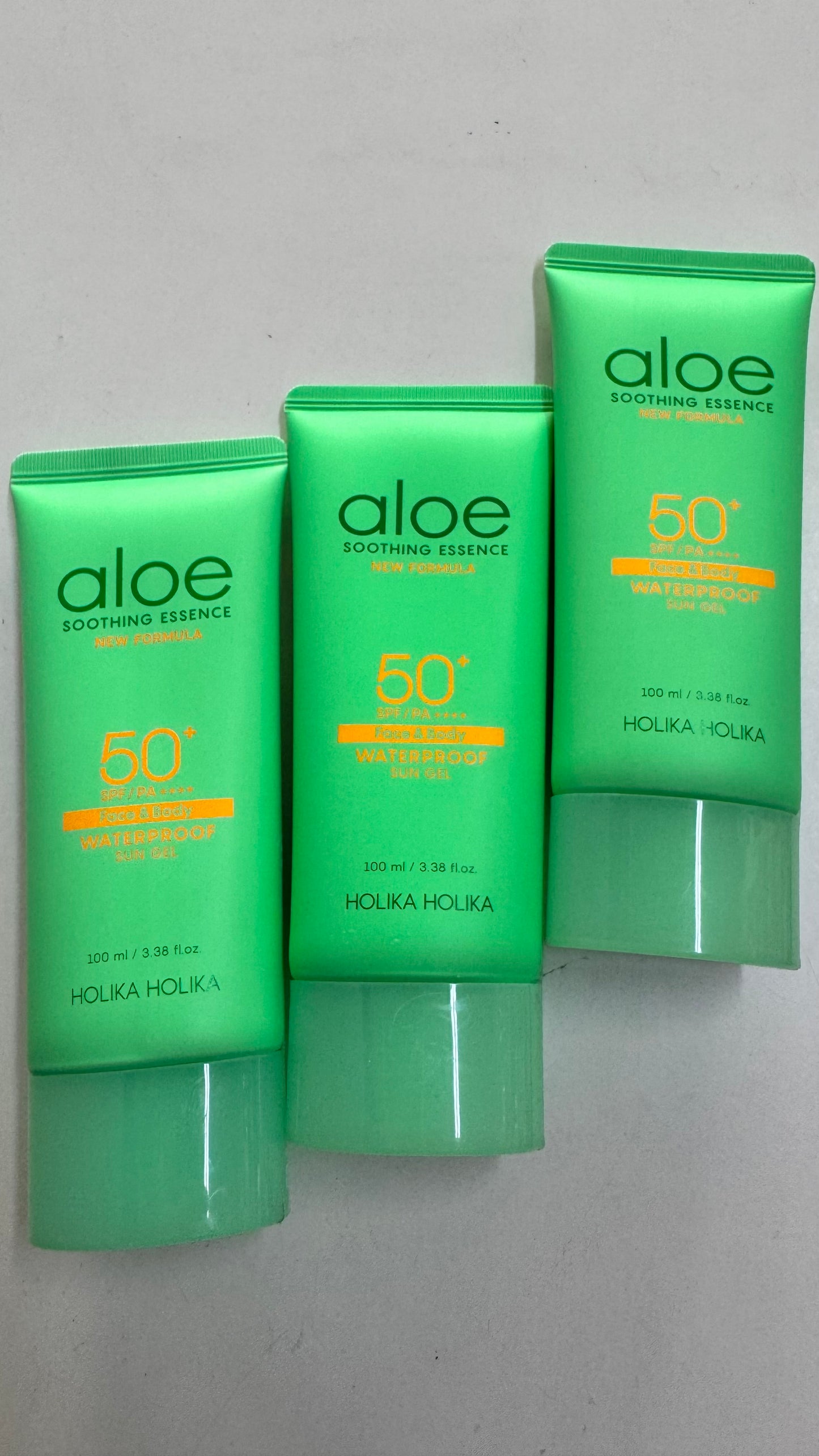 Aloe Holika spf 50 + wodoodporny krem 100 ml