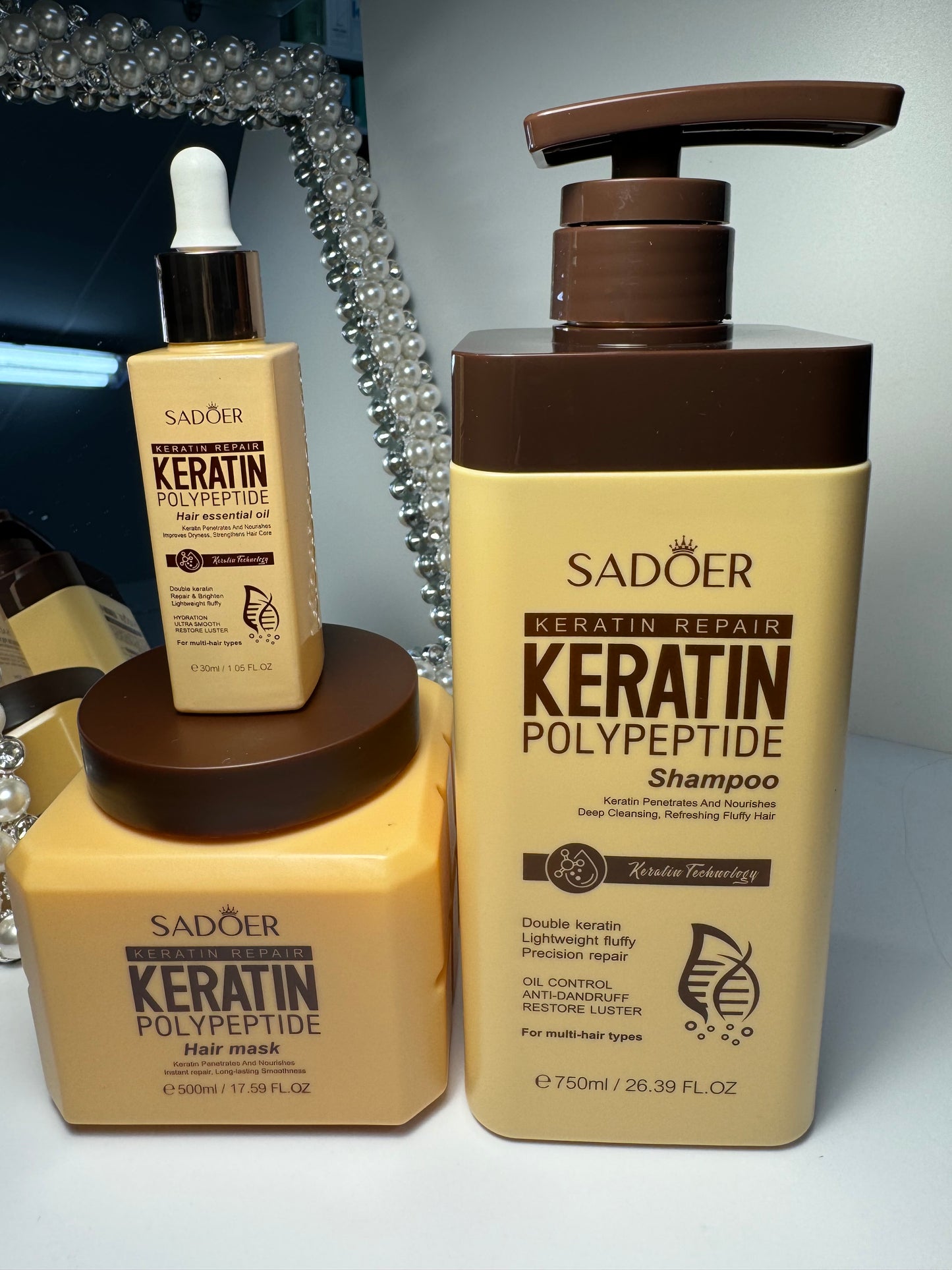 Sadoer keratin polypetide szampon