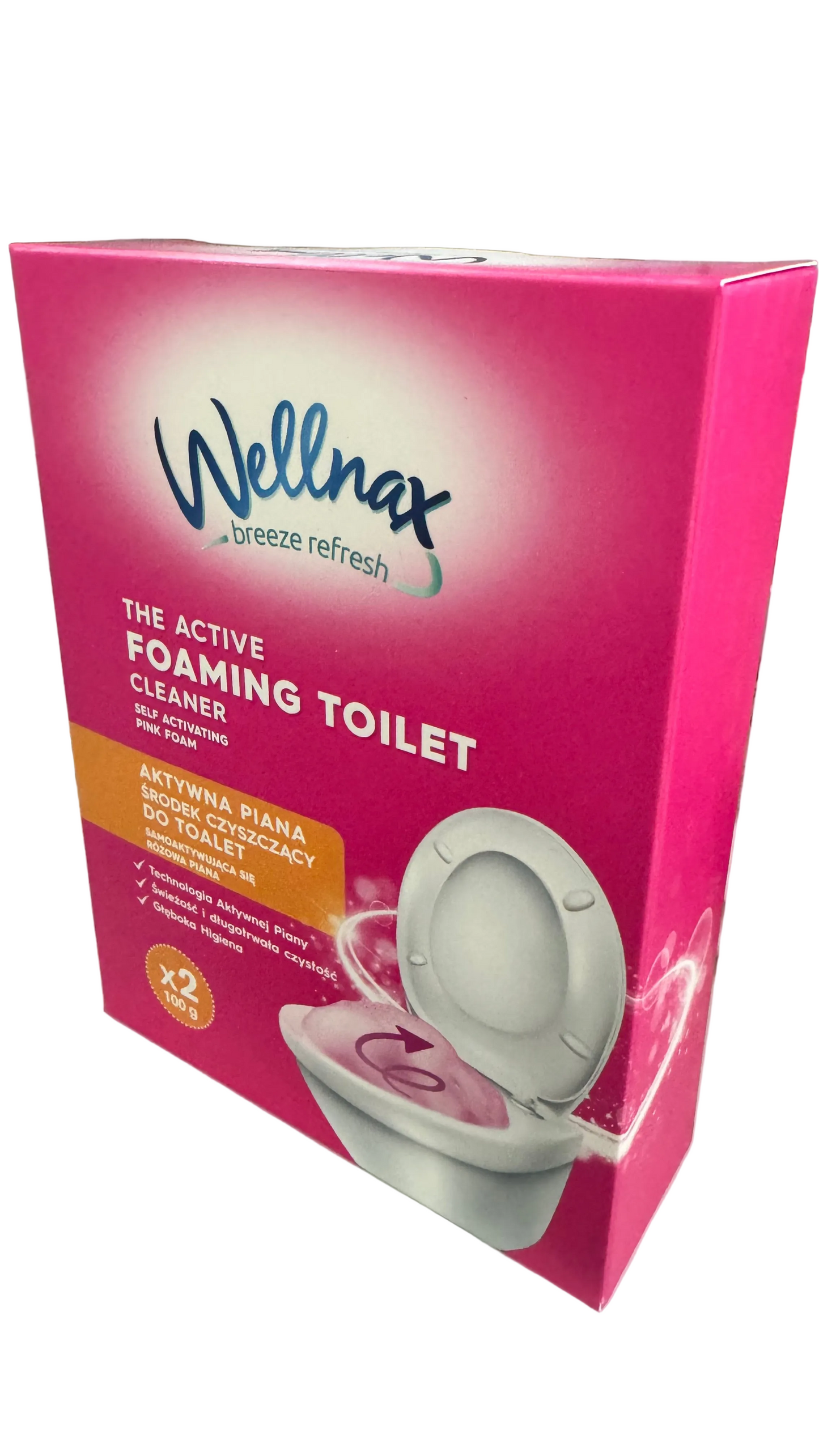 Wellnax aktywna piana do WC