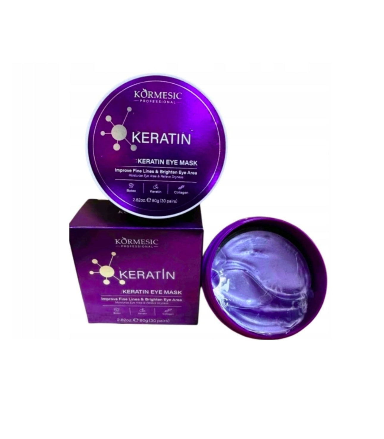 Płatki pod oczy Botox Keratin 60 sztuk