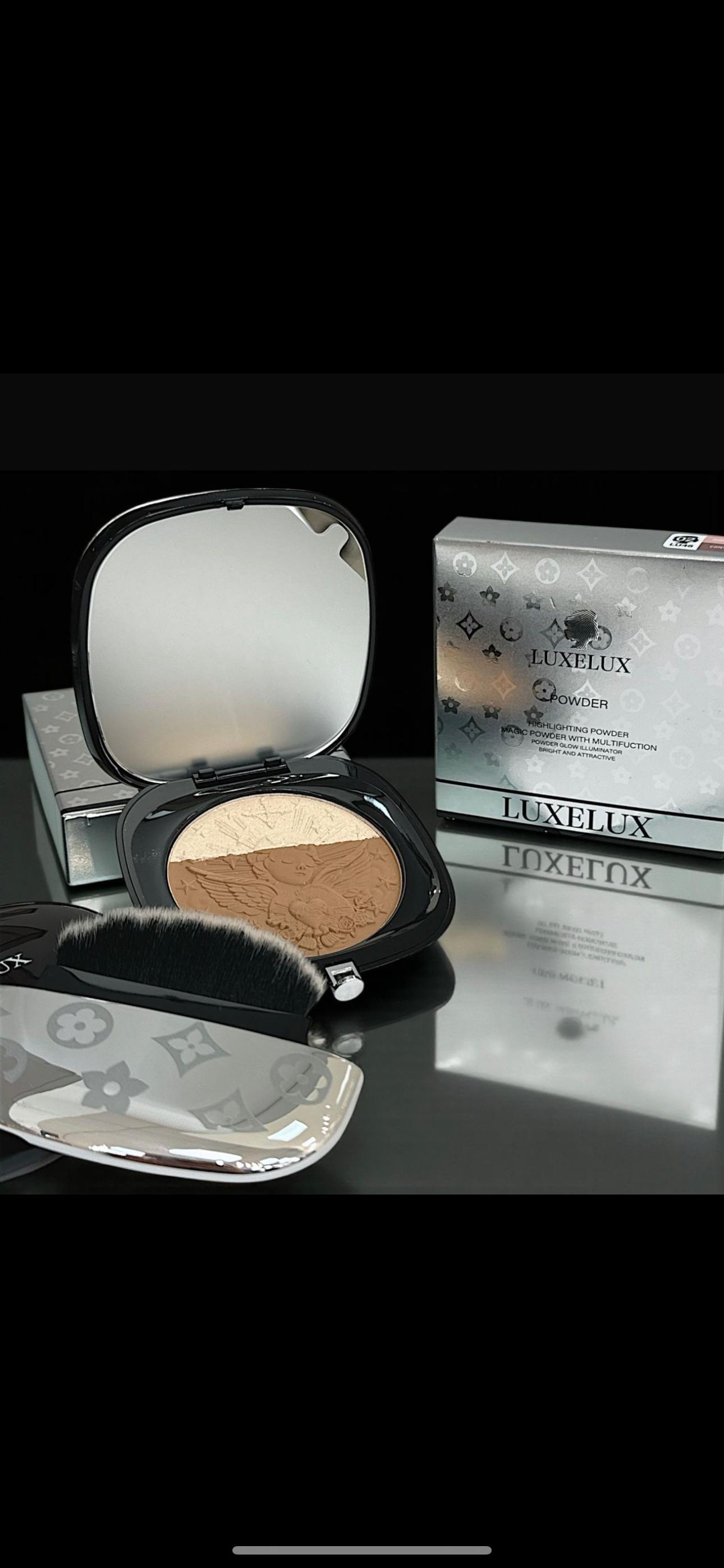 Duo bronzer i rozświetlacz