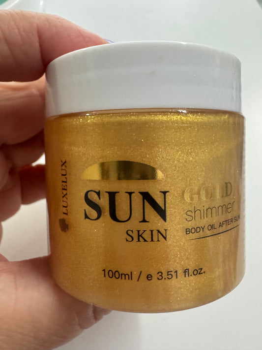 Gold Shimmer Sun Skin