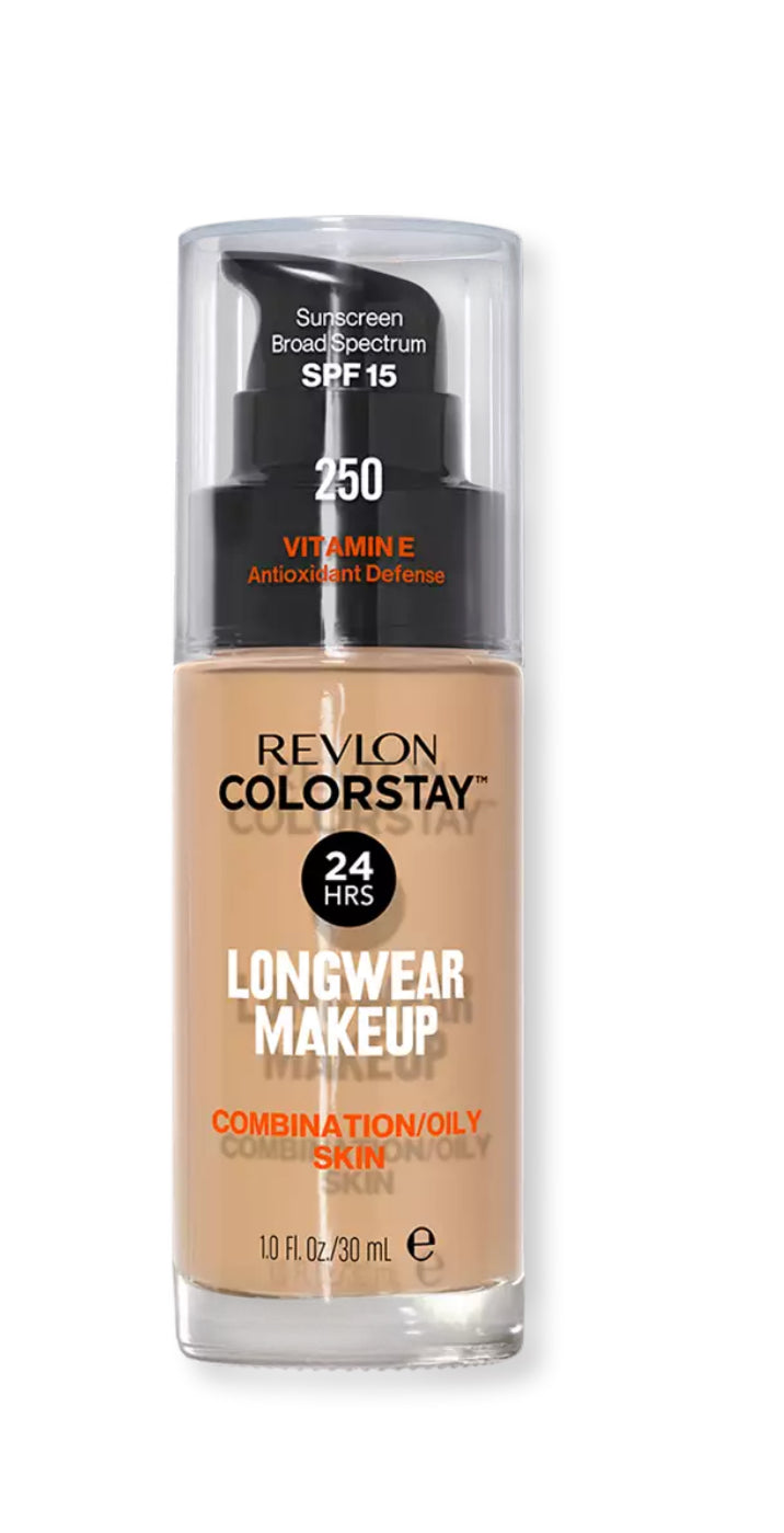 Revlon colorstay nr 250 FRESH BEIGE skóra tłusta/mieszana