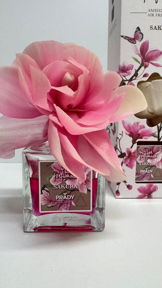 PRADY dyfuzor zapachowy z kwiatem SAKURA