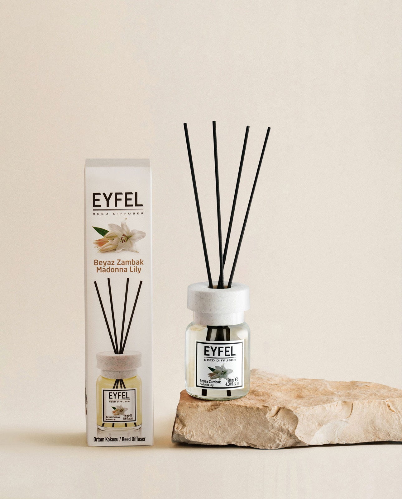 Eyfel dyfuzor 120 ml Biała lilia