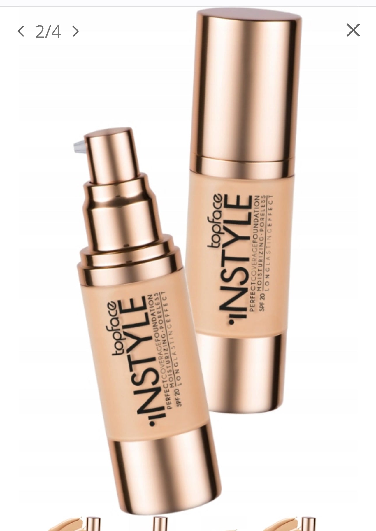 Top Face in style foundation kolor 005