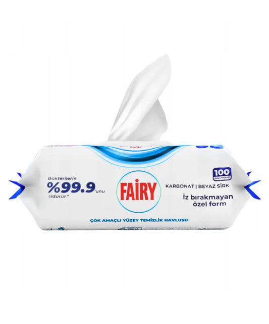 Fairy chusteczki czyszczące antybakteryjne 100 Szt