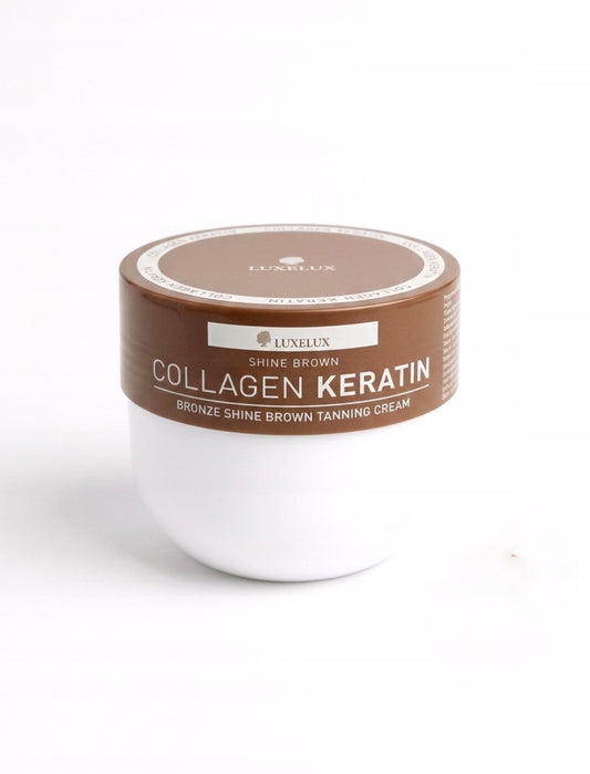 Shine Brown Collagen Keratin Tanning Cream 280 ml