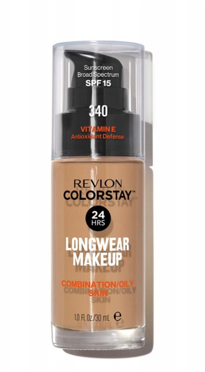 Revlon colorstay nr 340 EARLY TAN skóra tłusta/mieszana