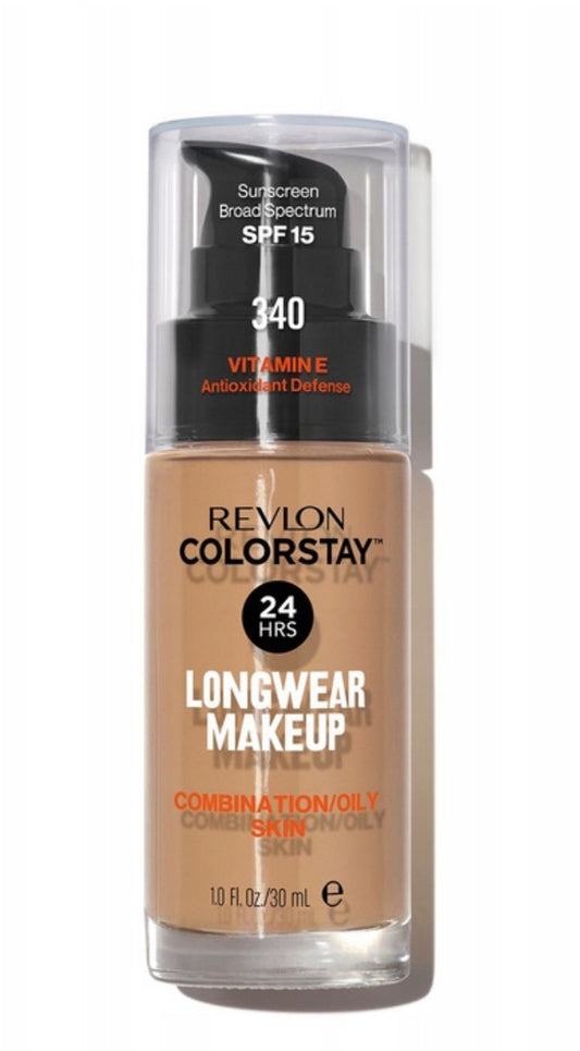 Revlon colorstay nr 340 EARLY TAN skóra tłusta/mieszana
