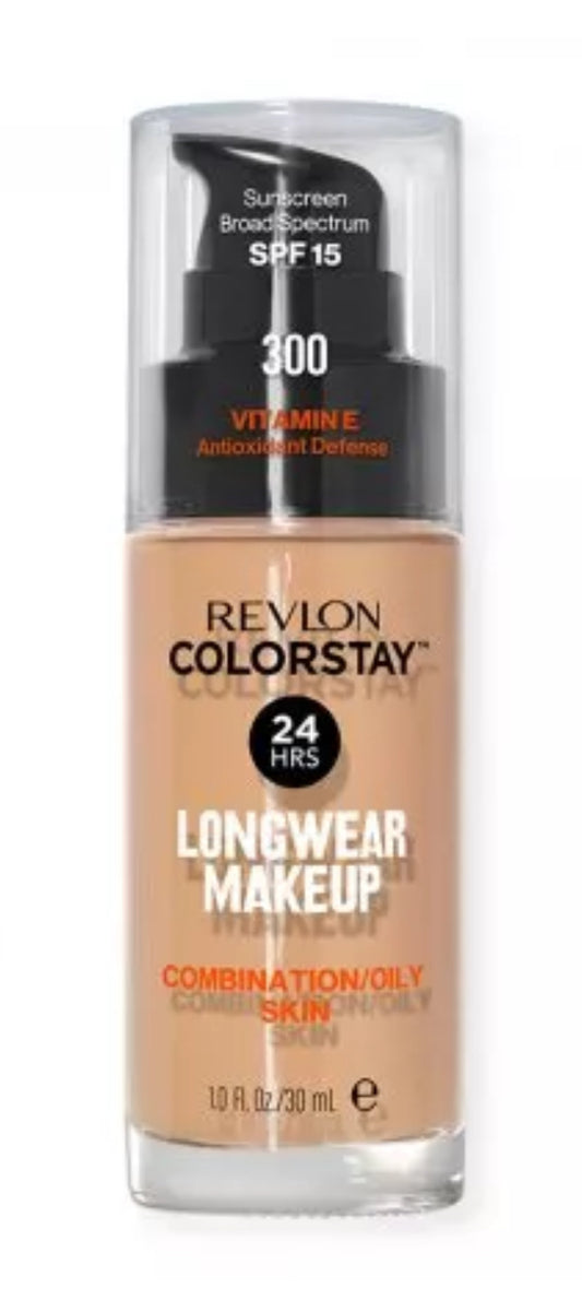 Revlon colorstay nr 300 GOLDEN BEIGE skóra tłusta/mieszana