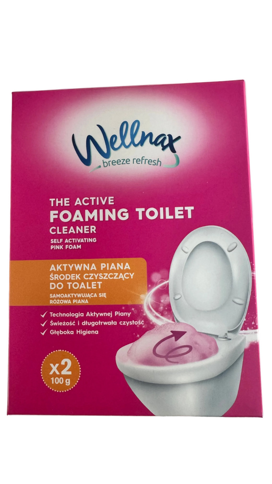 Wellnax aktywna piana do WC